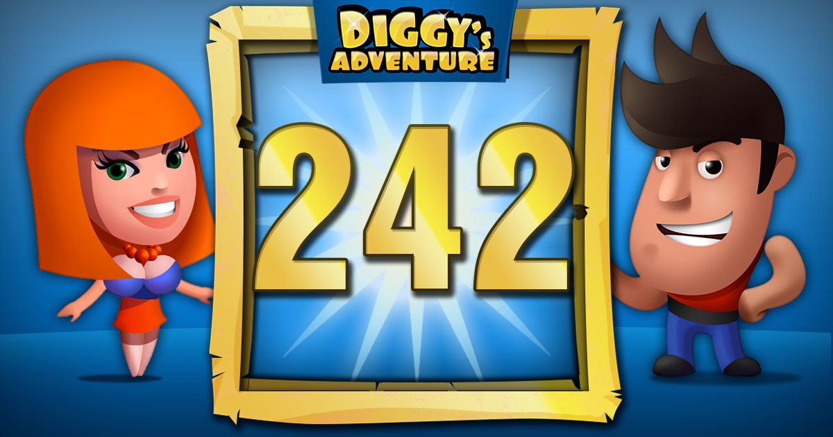 Gift Links, ,  ha alcanzado el NIVEL 242 en Diggy