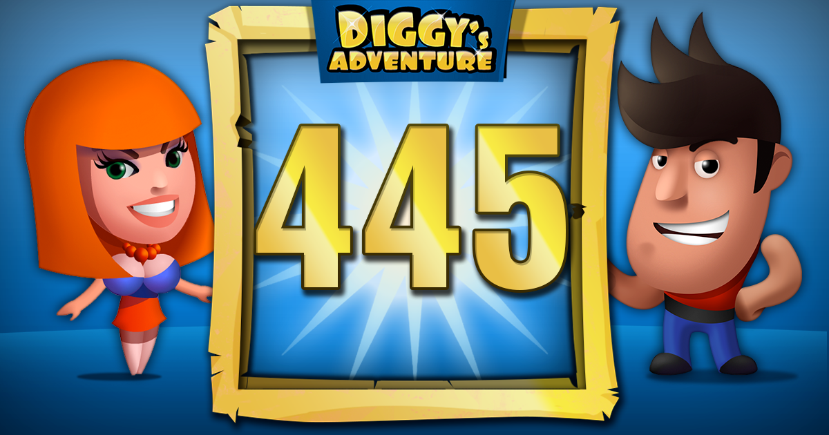 Gift Links, , has just swooshed to LEVEL 445 in Diggy Gift Links, , has just swooshed to LEVEL 445 in Diggy