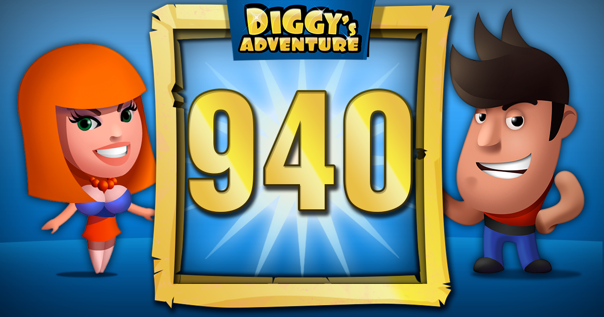 Gift Links, , has just swooshed to LEVEL 940 in Diggy Gift Links, , has just swooshed to LEVEL 940 in Diggy
