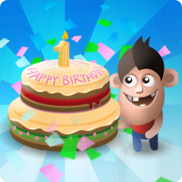 Gift Links, , Gracz  właśnie wypełnił zadanie URODZINOWE ZAPROSZENIA w grze Diggy