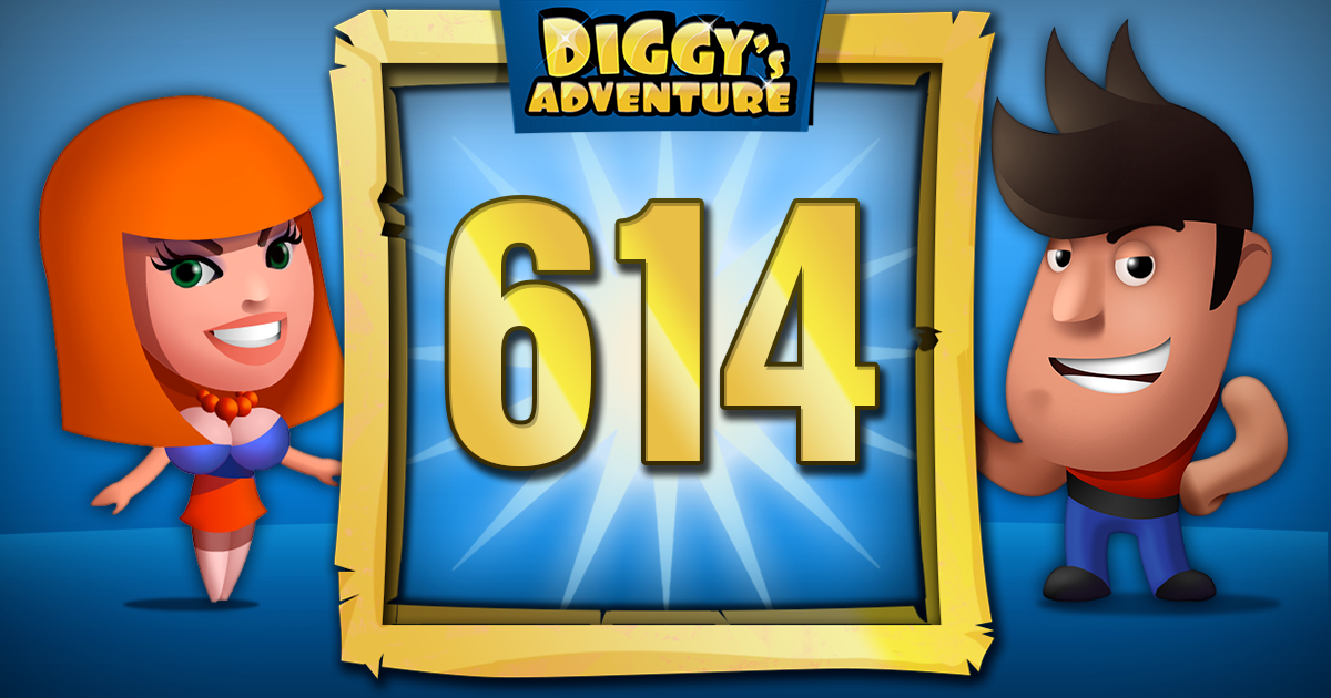 Gift Links, ,  has just swooshed to LEVEL 614 in Diggy