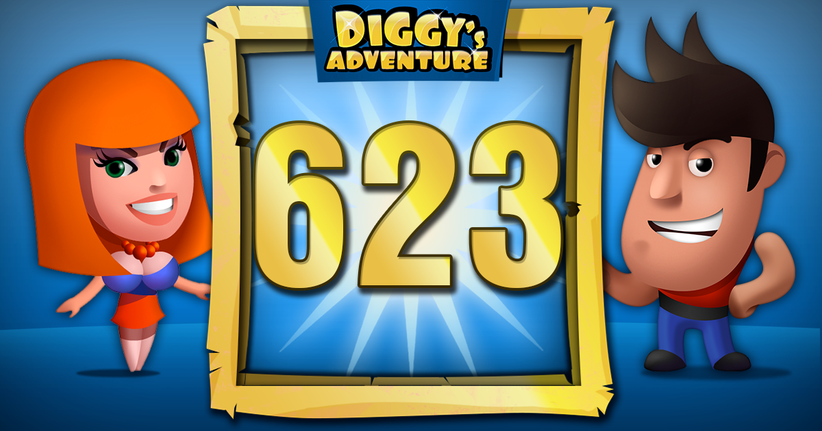 Gift Links, ,  ha alcanzado el NIVEL 623 en Diggy