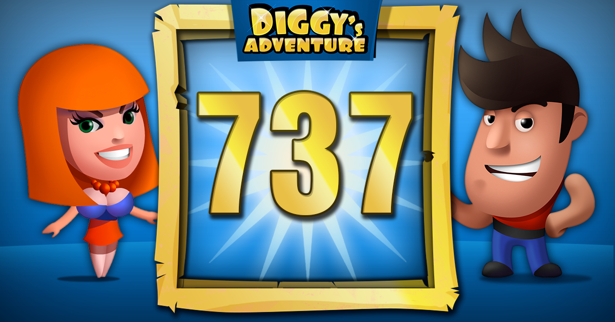 Gift Links, , heeft zich net tot LEVEL 737 opgewerkt in Diggy Gift Links, , heeft zich net tot LEVEL 737 opgewerkt in Diggy