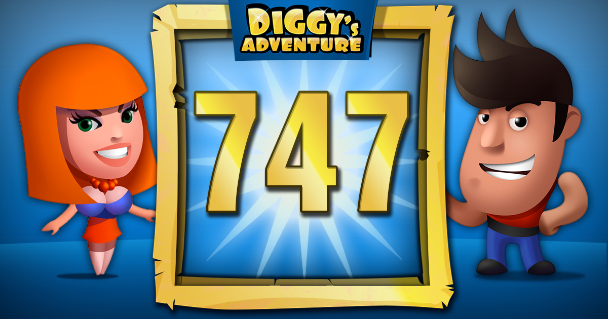 Gift Links, ,  heeft zich net tot LEVEL 747 opgewerkt in Diggy