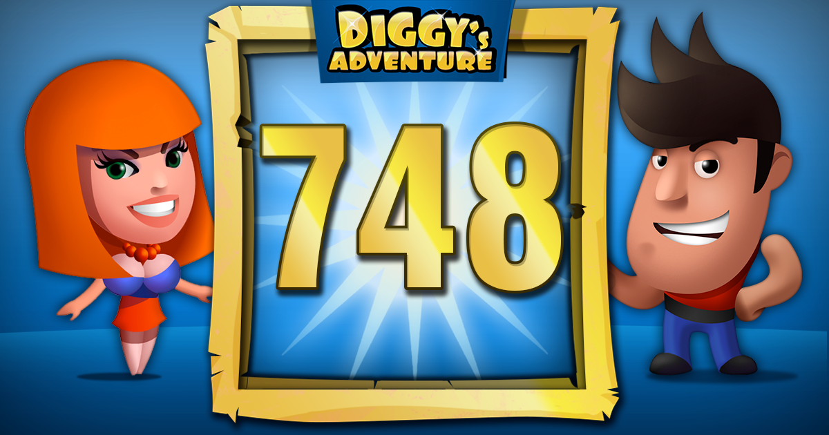 Gift Links, ,  has just swooshed to LEVEL 748 in Diggy