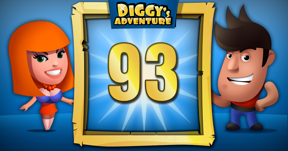 Gift Links, ,  has just swooshed to LEVEL 93 in Diggy